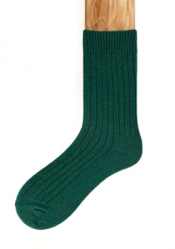 Connemara Merino Wool Socks Emerald